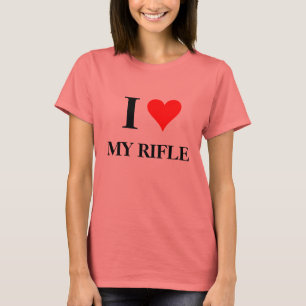 T-shirt I coeur mon fusil