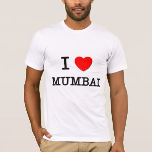 T-shirt I coeur MUMBAI