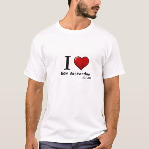 T-shirt I (coeur) New Amsterdam, ANNONCE 1625