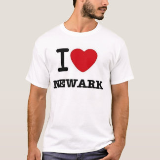 T-shirt I coeur Newark