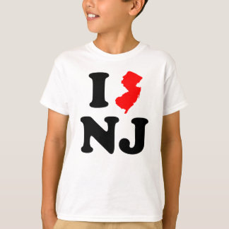 T-shirt I coeur NJ