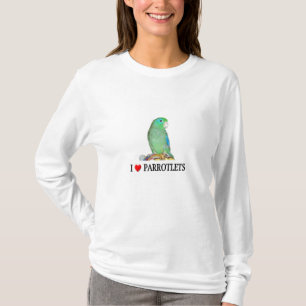 T-shirt I "coeur" Parrotlets