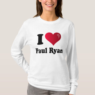 T-shirt I coeur Paul Ryan