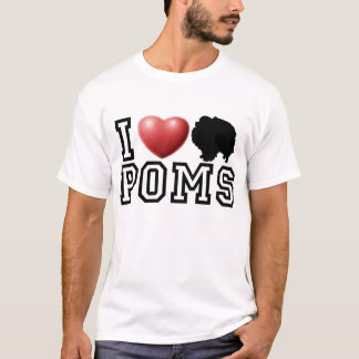 T-shirt I coeur Poms