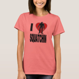 T-shirt I coeur Squatchin
