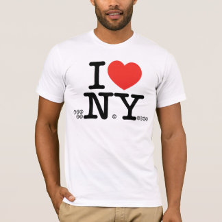 T-shirt I (coeur) (t) (h) (e) (h) (o) N (e) Y (p) (i) (e)