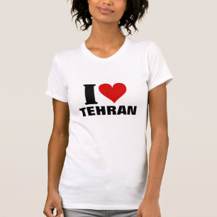 T-shirt I [coeur] Téhéran