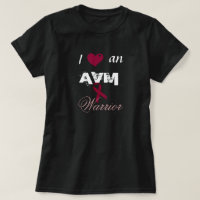 I coeur une chemise de ruban de Bourgogne de