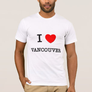 T-shirt I coeur VANCOUVER