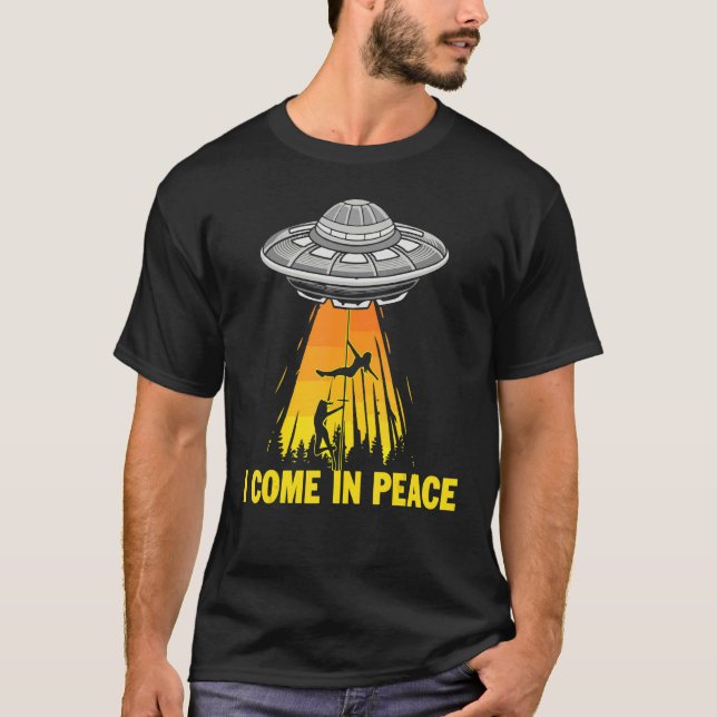 T-shirt I Come In Peace  I'm Peace Apparels  Couple's Matc (Devant)