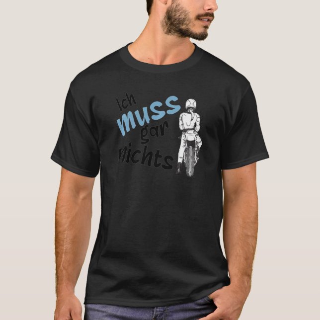 T-shirt I don't have to do anything Funny statement female (Devant)