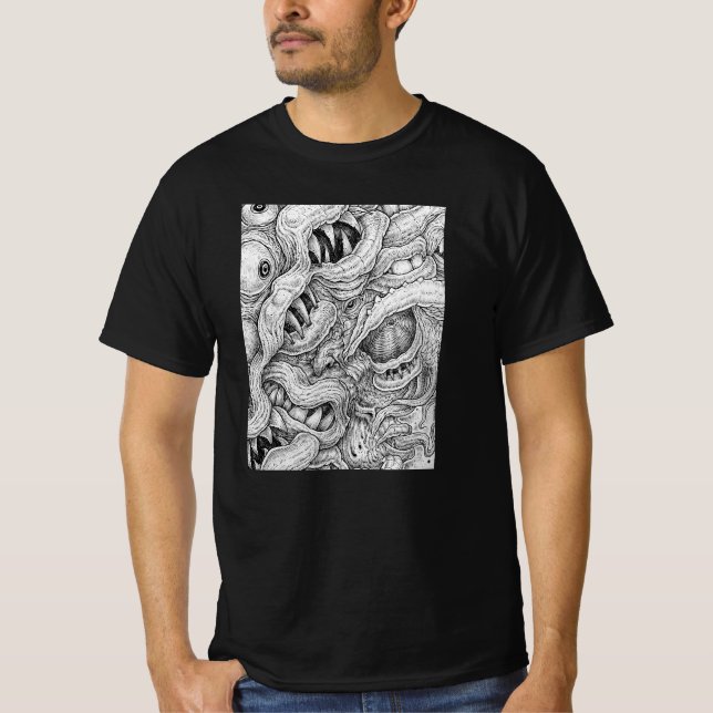 T-shirt I Don't Like Mondays (Night Version) (Devant)