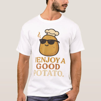 T-shirt I Enjoy A Good Potato - Funny Food Quota Design