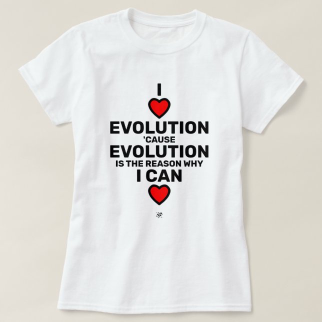 T-shirt I évolution cardiaque (Design devant)