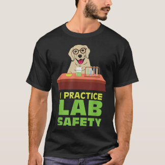 T-shirt I Exercice Lab Safety Fundy Labrador Chien Science