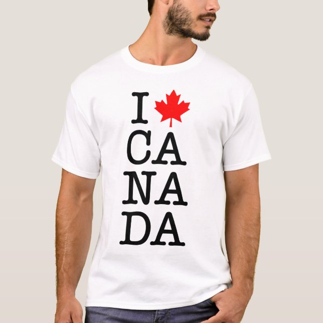 T-shirt I [FEUILLE] Canada (Devant)