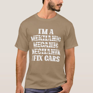 T-shirt I Fi Cars Car mechanic workshop