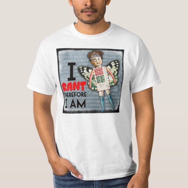 T-shirt I harangue, par conséquent je suis (Devant)