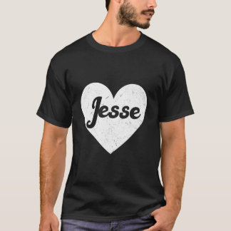 T-shirt I He Jesse First Names And He I Love Jesse