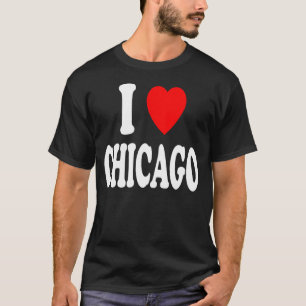 T-shirt I Heart (Amour) Chicago