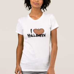 T-shirt I Heart (Amour) Halloween