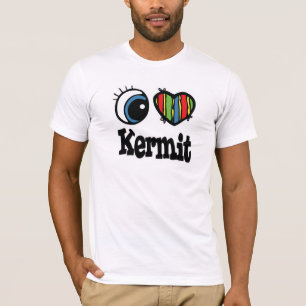 T-shirt I Heart (Amour) Kermit