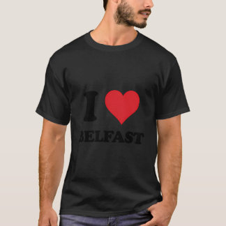 T-shirt I Heart Belfast Love Uk