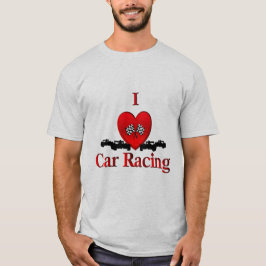 T-shirt I Heart Car Racing