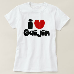 T-shirt i heart Gaijin