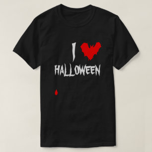 T-shirt I Heart Halloween Funny personnalisable unique