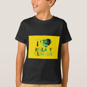 T-shirt I Heart Hillary Clinton : Graffiti Expression Art