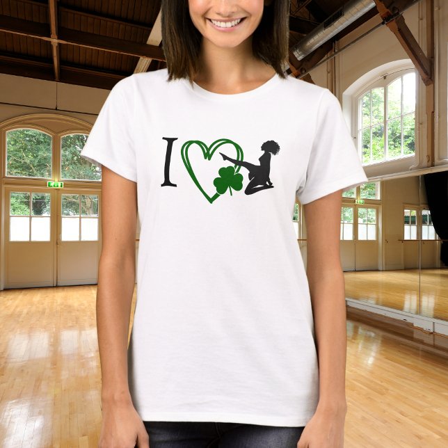 T-shirt I Heart Irish Dance - Soft Shoe Irish Dancer (Créateur téléchargé)