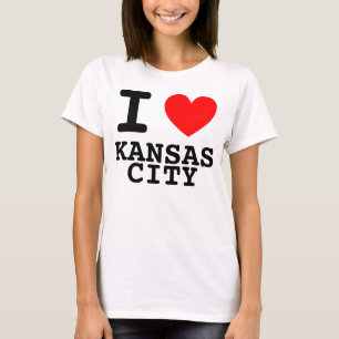 T-shirt I Heart Kansas City Shirt