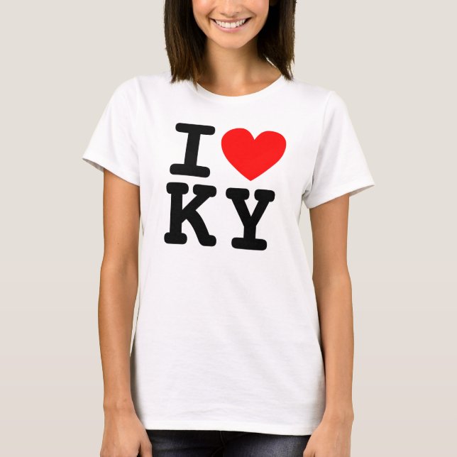 T-shirt I Heart KY Shirt (Devant)