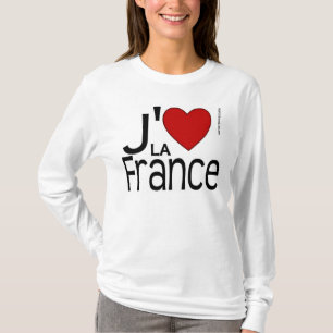 T-shirt I Heart La France