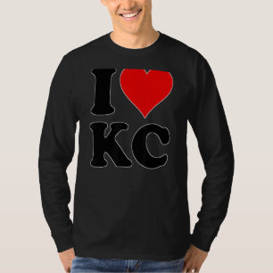 T-shirt I Heart Love Kansas City Kc Missouri