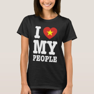 T-shirt I Heart (Love) My Viet People