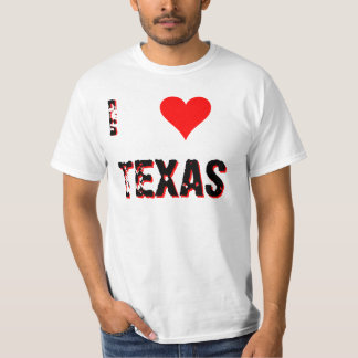 T-shirt I Heart (Love) Texas