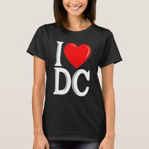 T-shirt I Heart Love Washington Wa Dc Hommes Femmes Washin
