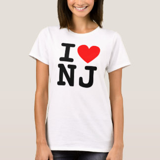 T-shirt I Heart NJ Shirt