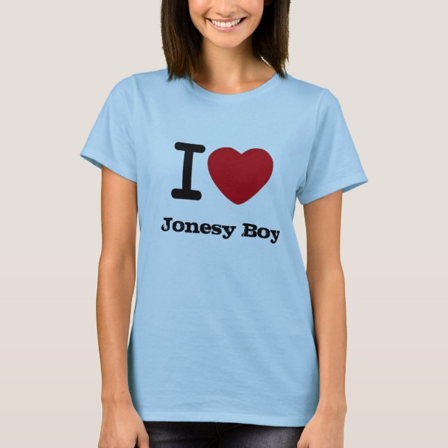 T-shirt i_heart_ny, garçon de Jonesy (Devant)
