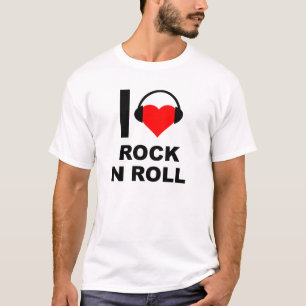 T-shirt I Heart Rock Funny