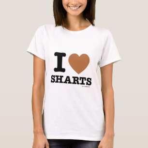 T-shirt I Heart Sharts