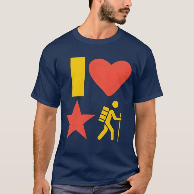 T-shirt I Heart STrek (Devant)
