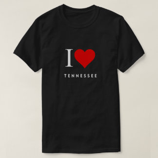 T-shirt I Heart Tennessee blk Mens