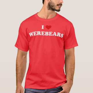 T-shirt I Heart Wereears For Paranormal Romance Lovers 4
