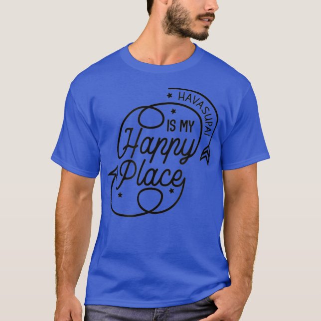 T-shirt I Hippa Havasu Falls - Arizona randonnée (Devant)