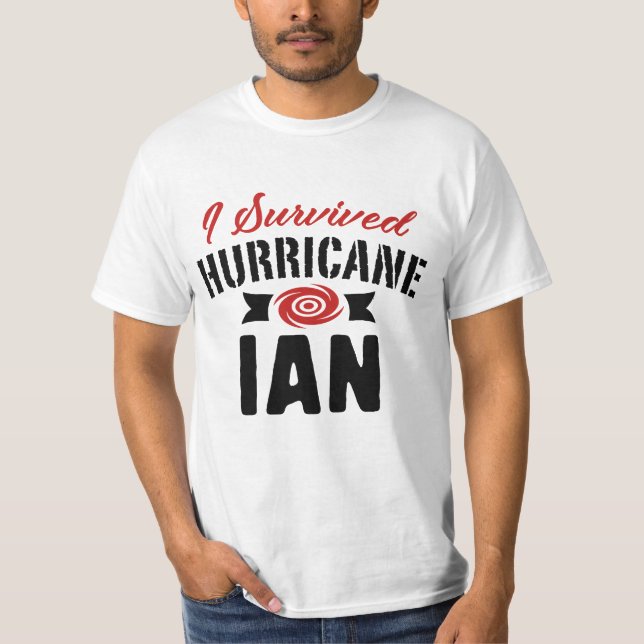 T-shirt I Hurricane de survie (Devant)