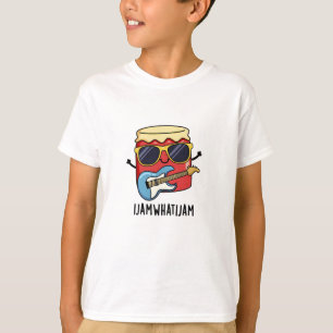 T-shirt I Jam What I Jam Funky Music Food Pun