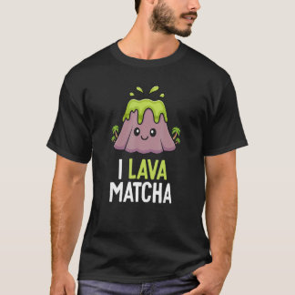 T-shirt I Lava Matcha Green Tea     For Barista Kids Volca